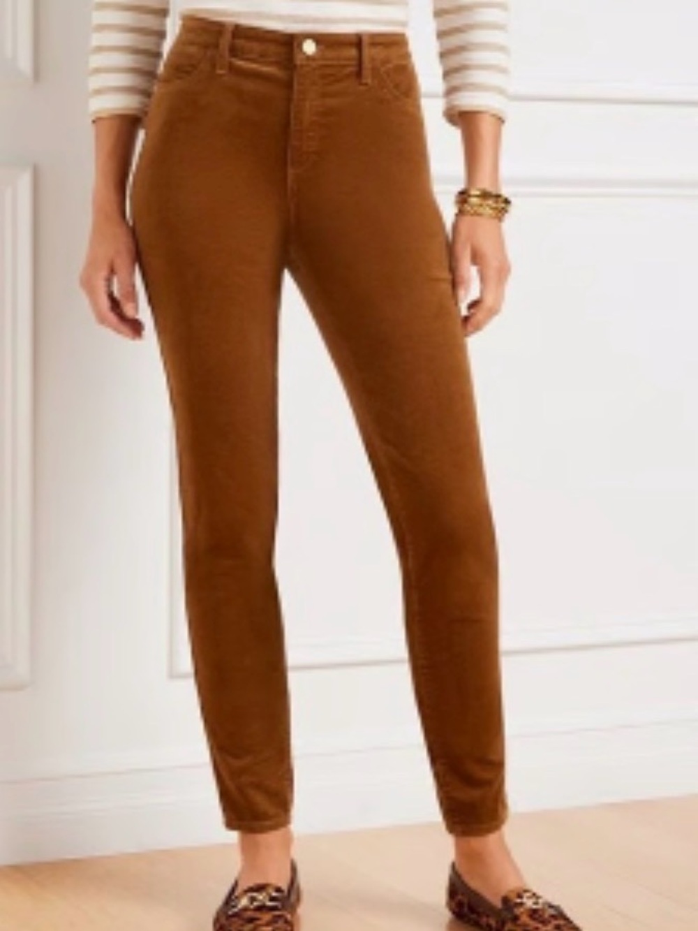 Talbots corduroy jeggings Curvy size 12